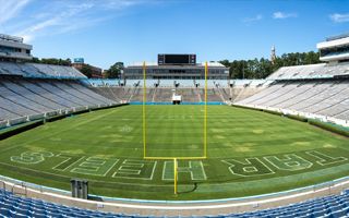 New stadiums: Hills and woods of North Carolina