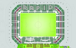 Vienna: Rapid presents final seating layout for Allianz Stadion