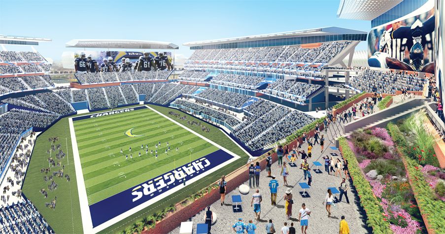 Pick 6: Signature images of NFL stadiums - The San Diego Union-Tribune