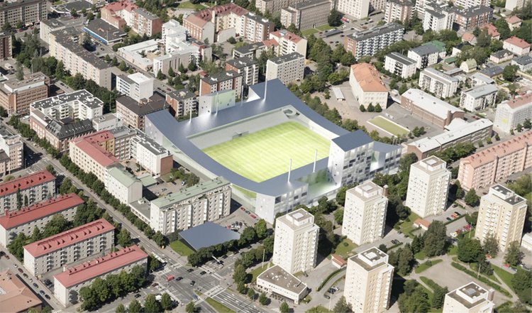 Finnish new stadiums