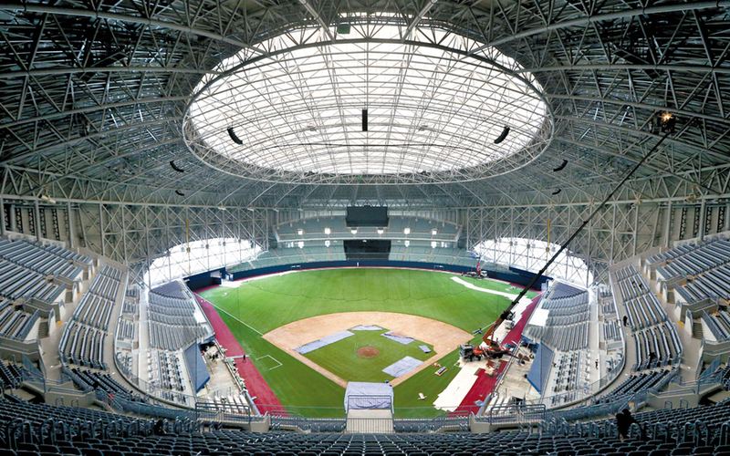 Populous-designed South Korea baseball stadium to feature rooftop gardens