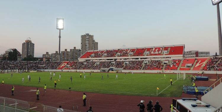 Cair Stadium, Nis, Serbia. 2nd Aug, 2018. UEFA Europa League