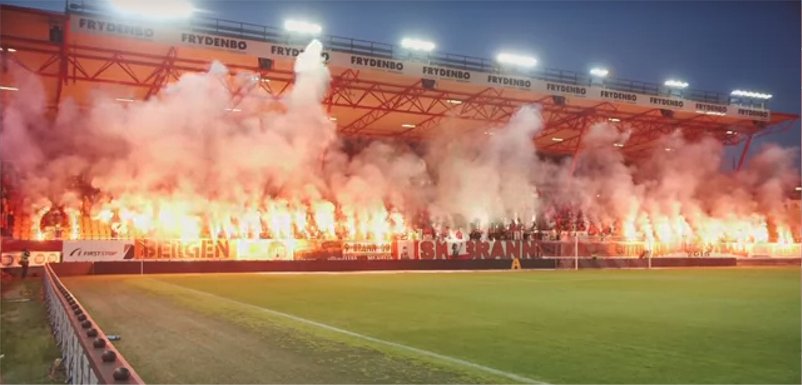 Pyro turret in Reds' stadium catches fire during game, fans evacuated from  stands 