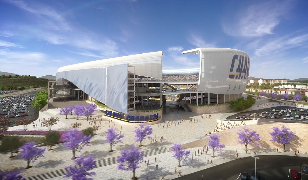 New Chargers Stadium