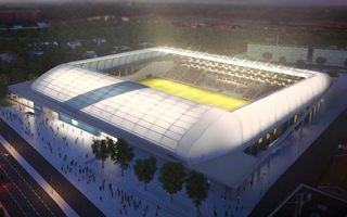 Budapest: Cornerstone mounted at MTK future stadium