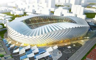 New design: The dancing stadium of Batumi