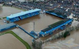 England: Carlisle stadium flooded again