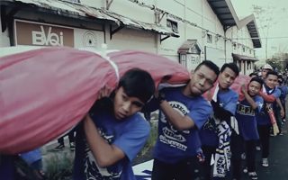 Indonesia: New stadium flag record soon?