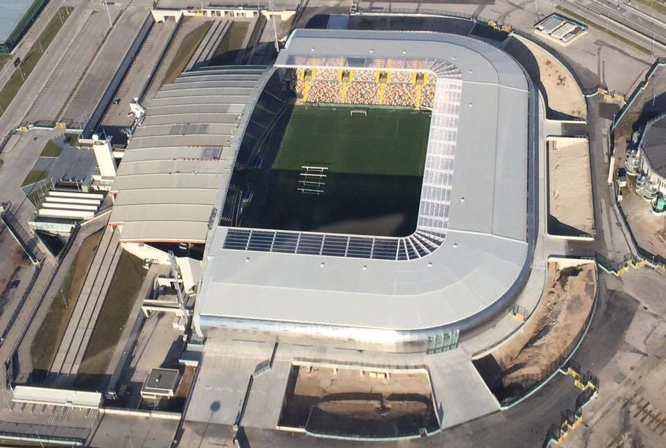 Dacia Arena, the stadium in Udine