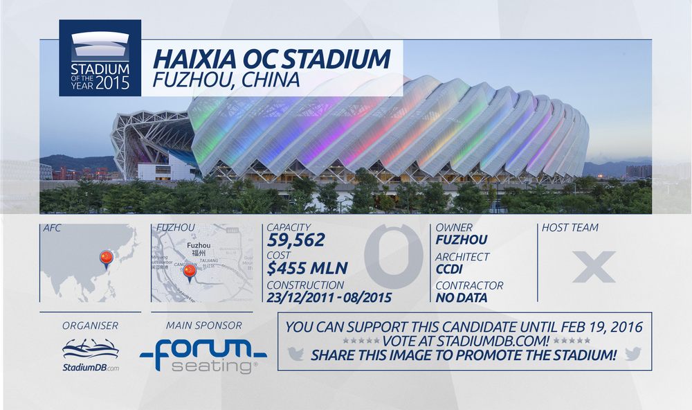 Haixia Olympic Center Stadium