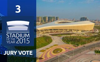 2015 Jury Vote: 3rd Place – Zhanjiang Olympic Center Stadium