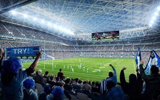 New design: Sydney Olympic stadium not so Olympic