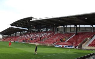 Wales: Supporters take over at the Racecourse