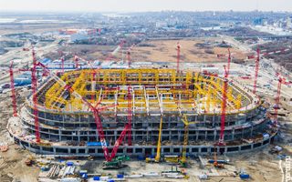 Russia 2018: Great progress in Rostov, stadium growing rapidly