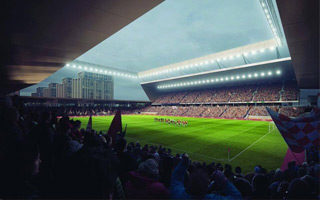 England: Luton Town submit planning application