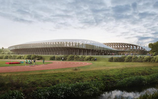 New stadium: Ecologic like cow manure