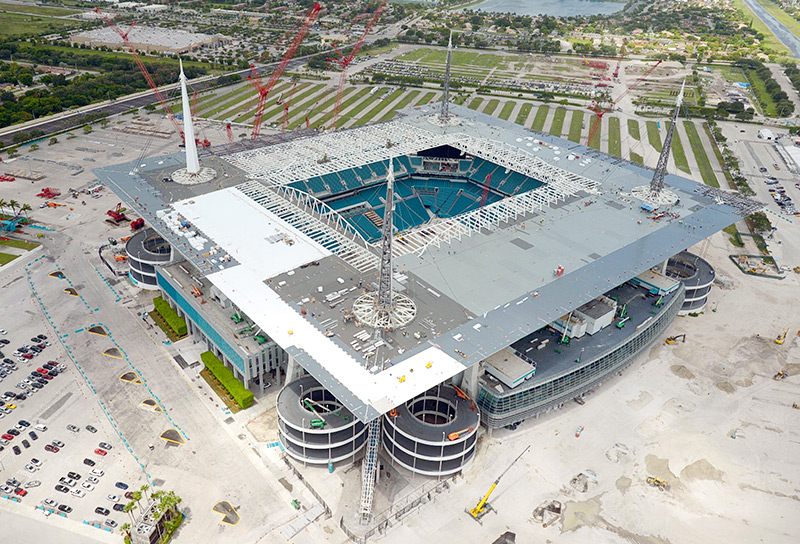 Miami: Dolphins Stadium just days from opening –