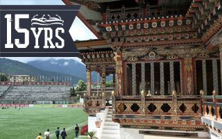 New stadium: The royal national stadium of Bhutan