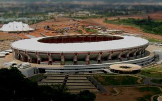 Nigeria: Cows grazing at national stadium