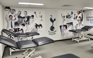 London: Tottenham show their decor at Wembley