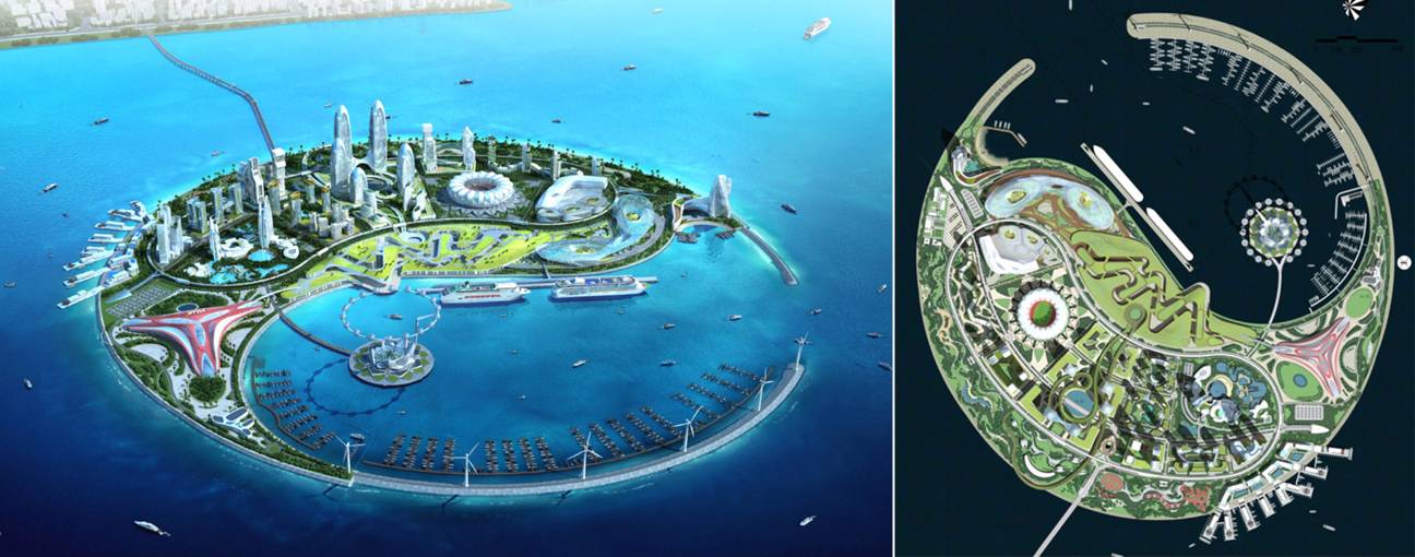 Haikou Bay Eco-Island