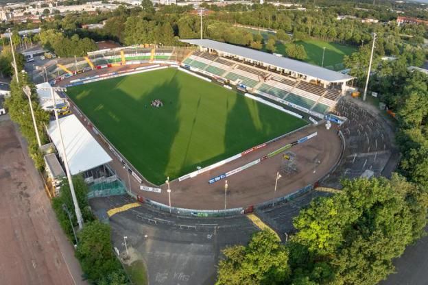 Sussex teenager, 13, builds replica German football stadiums out