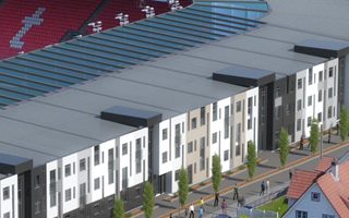 Norway: Student housing at Brann stadium in 2019