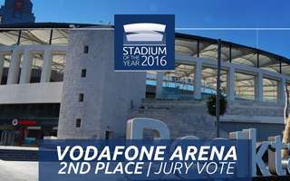 Stadium of the Year 2016: Jury Vote 2nd Place – Vodafone Arena