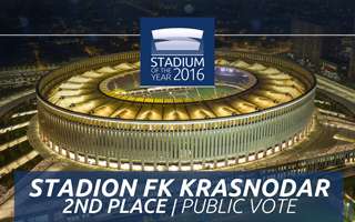 Stadium of the Year 2016: Public Vote 2nd Place – Stadion FK Krasnodar