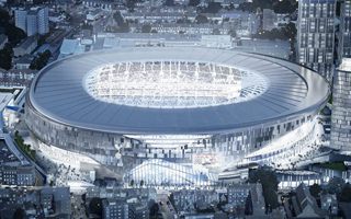 How big is the Tottenham Hotspur Stadium and how much did the venue cost to  build?