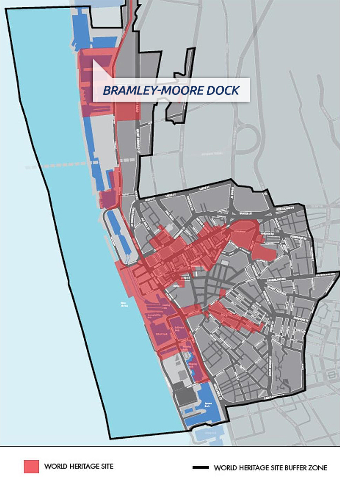 Everton Bramley-Moore Dock stadium site