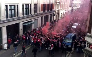 Europa League: Unprecedented 1. FC Köln invasion on London
