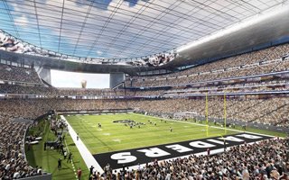 Oakland Raiders Break Ground in Las Vegas for New Stadium, 2017-11-01, ENR