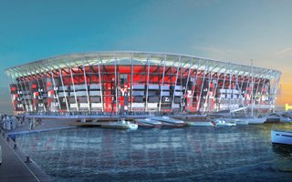New design: First ever fully demountable stadium
