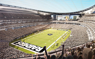 Las Vegas: Raiders to foot (a bit of) the infrastructure bill