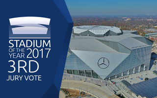 Stadium of the Year 2017: Jury Vote 3rd Place – Mercedes-Benz Stadium