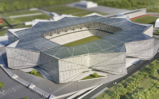 New design: The stellar stadium for Steaua