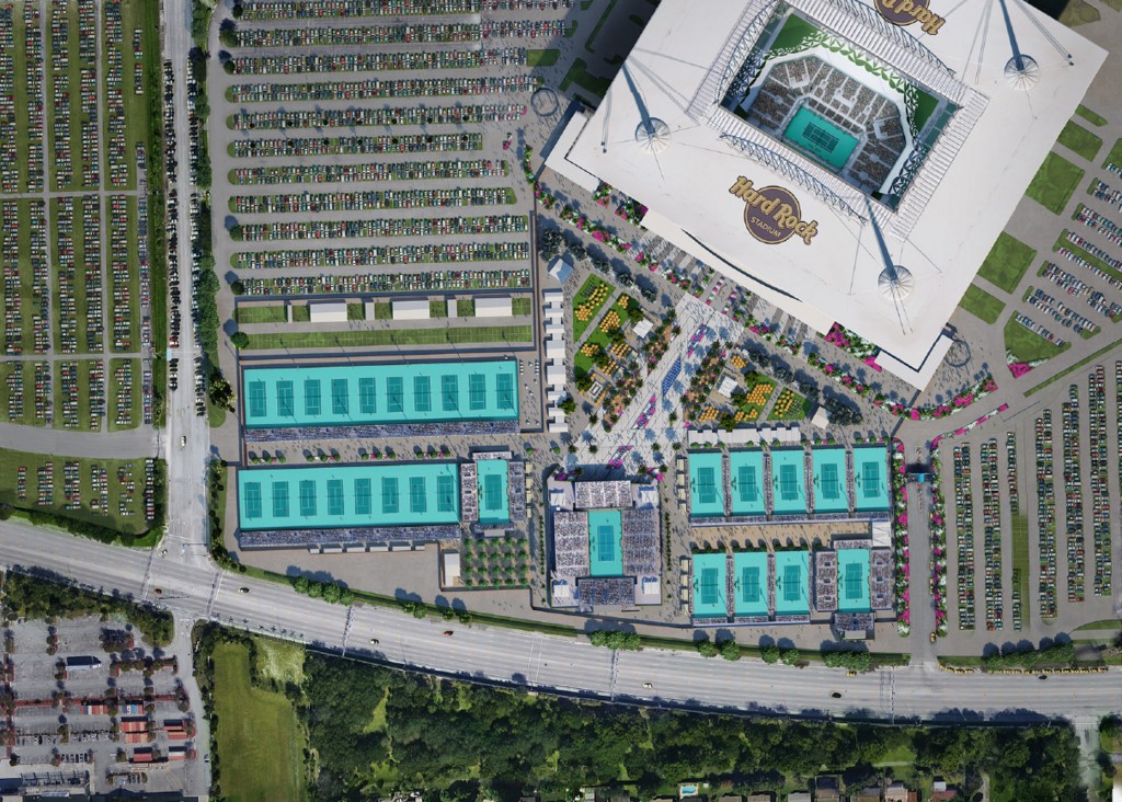 Hard Rock Stadium on X: #OTD in 2014: The stadium began