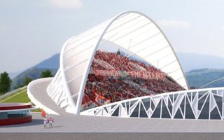 New design: Estadio Nicolás Chahuán Nazar