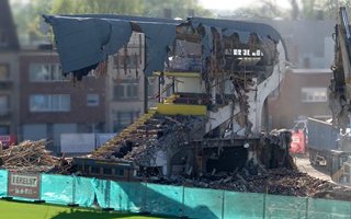 Belgium: Main stand in Mechelen gone in a week