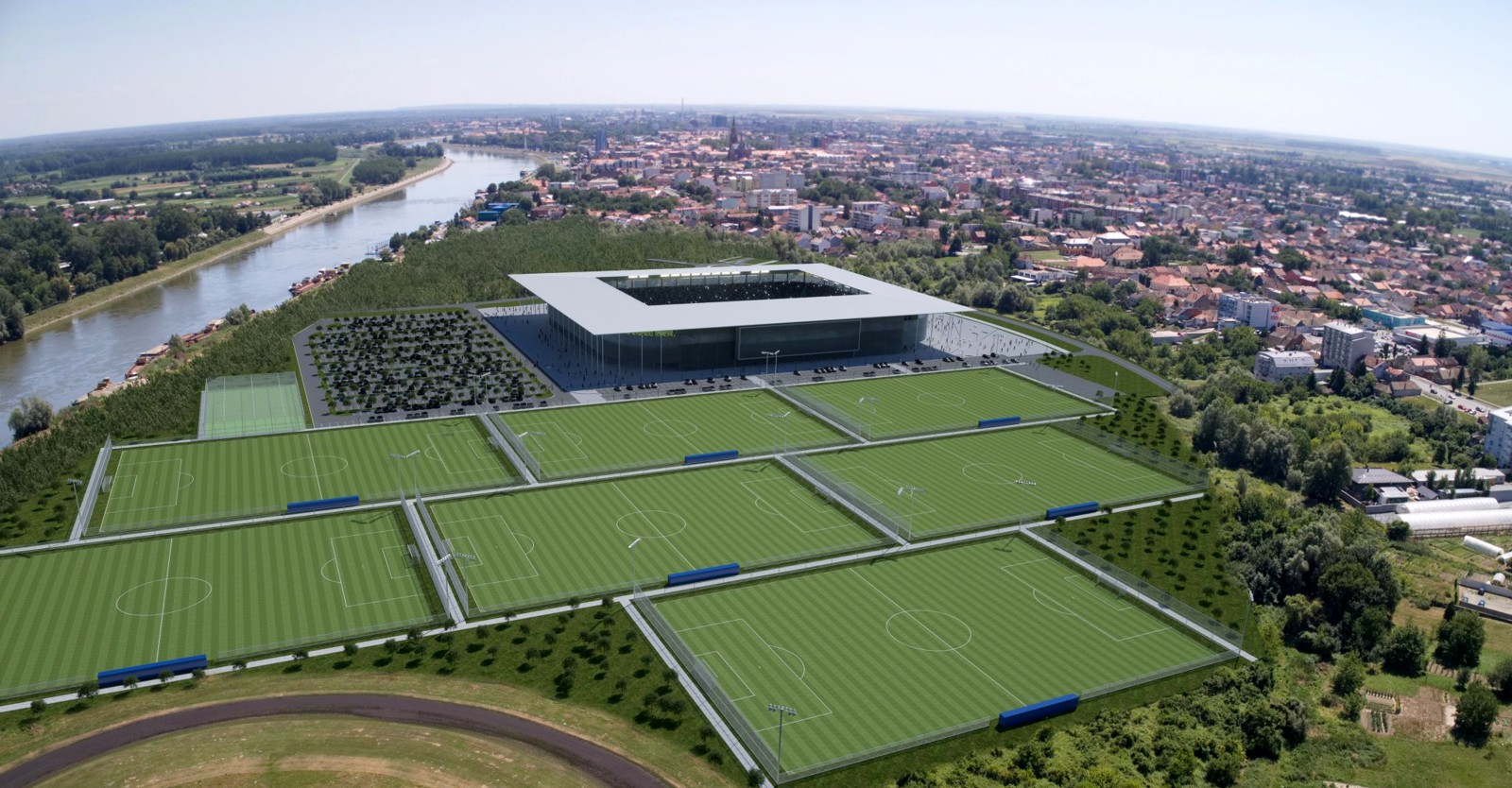 Stadion NK Osijek / Pampas