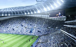 Tottenham’s new London stadium nearing completion