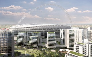 London: Wembley changing its image as blocks grow