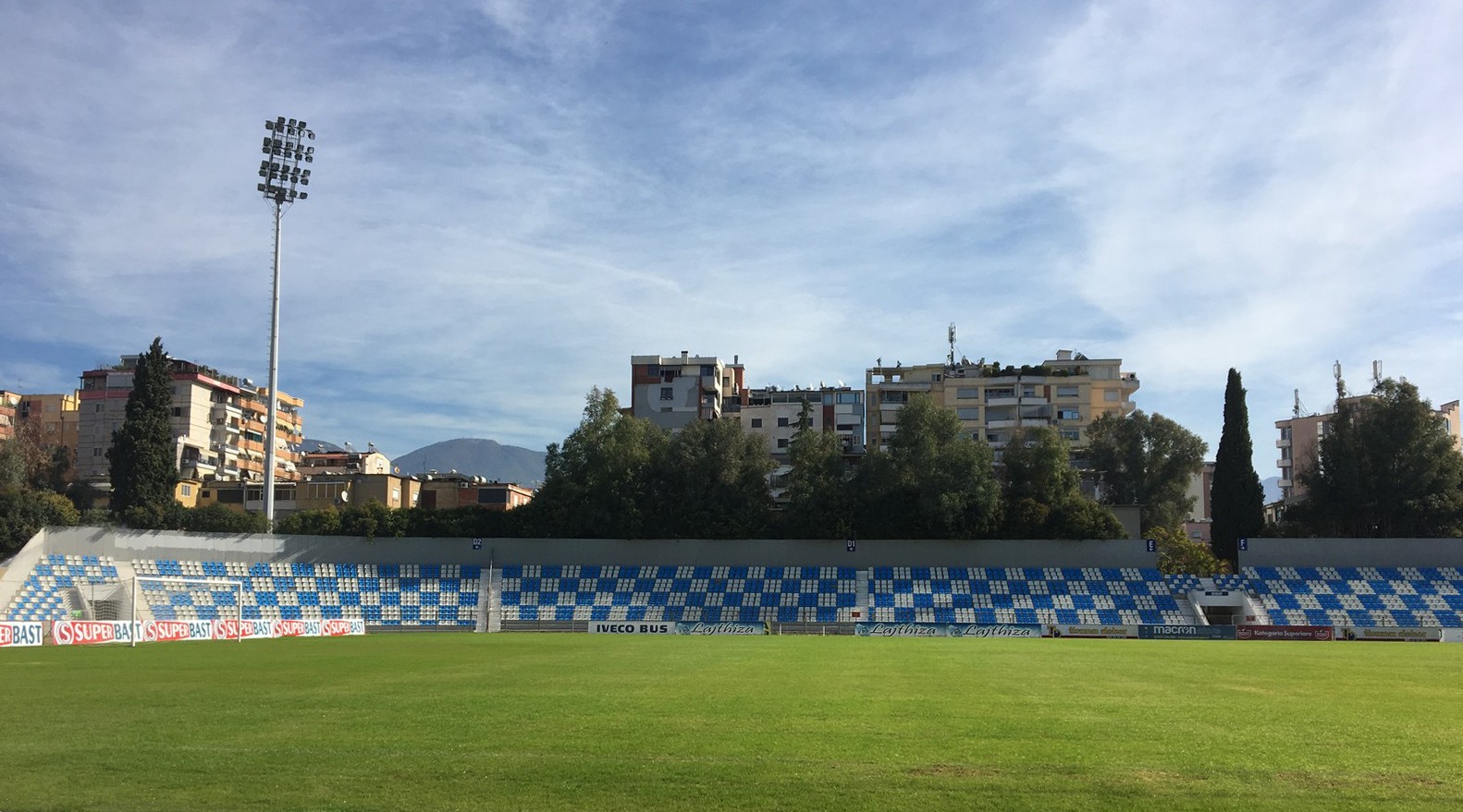 New stadiums: KF Tirana and Flamurtari –