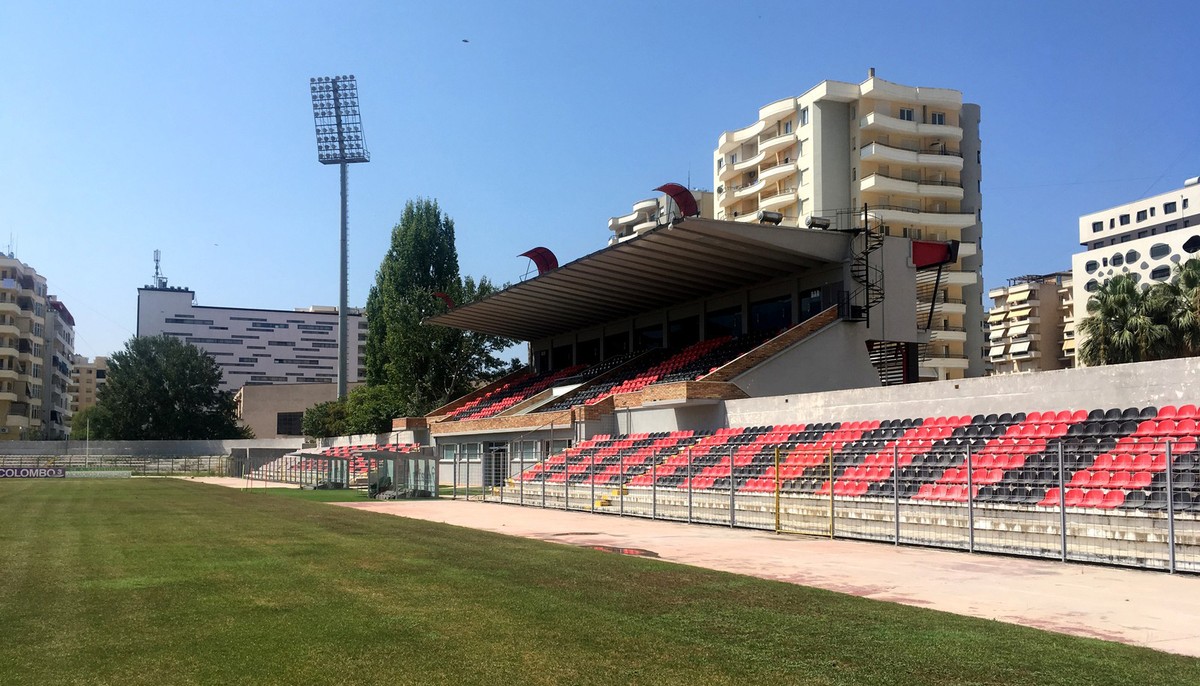 New stadiums: KF Tirana and Flamurtari –