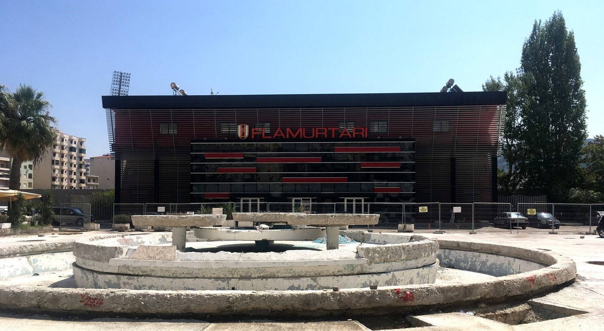 Selman Stermasi Stadium, home to KF Tirana, FK Partizani , Dinamo