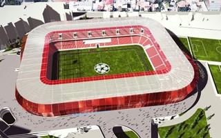Bucharest: Dinamo stadium a year after Euro 2020