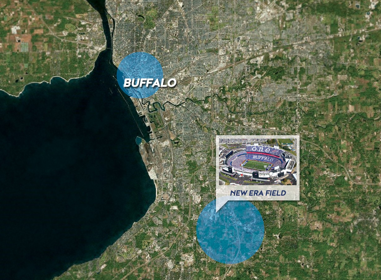 Buffalo map