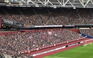 London: West Ham shows new straightened end zones