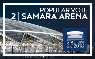 Stadium of the Year: Popular Vote – 2nd | Samara Arena